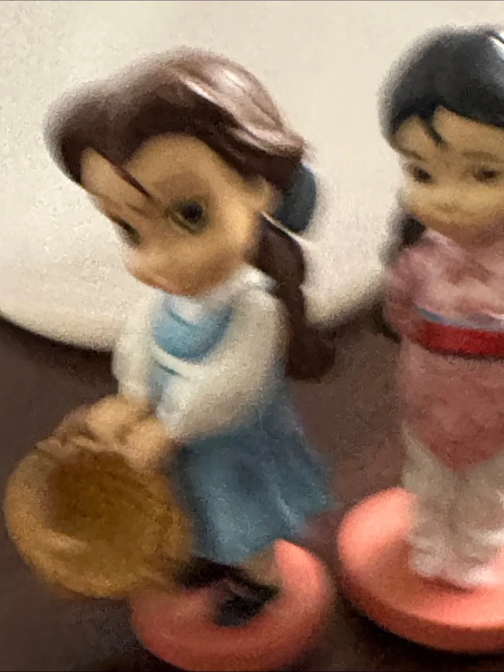 Disney Animators collection young Belle Ariel Merida Mulan 3” figures 4 pc set